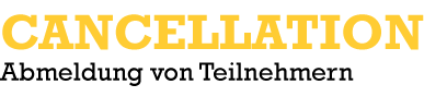 Abmeldung von Teilnehmern