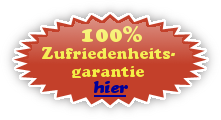 100% Zufriedenheitsgarantie